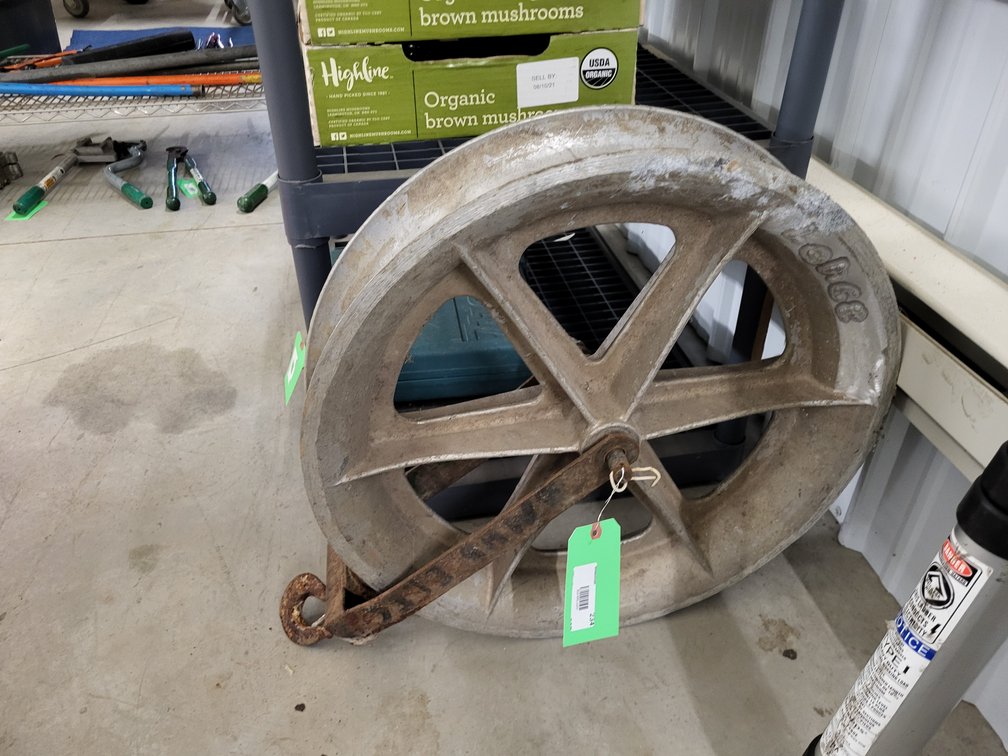 Greenlee pulley block