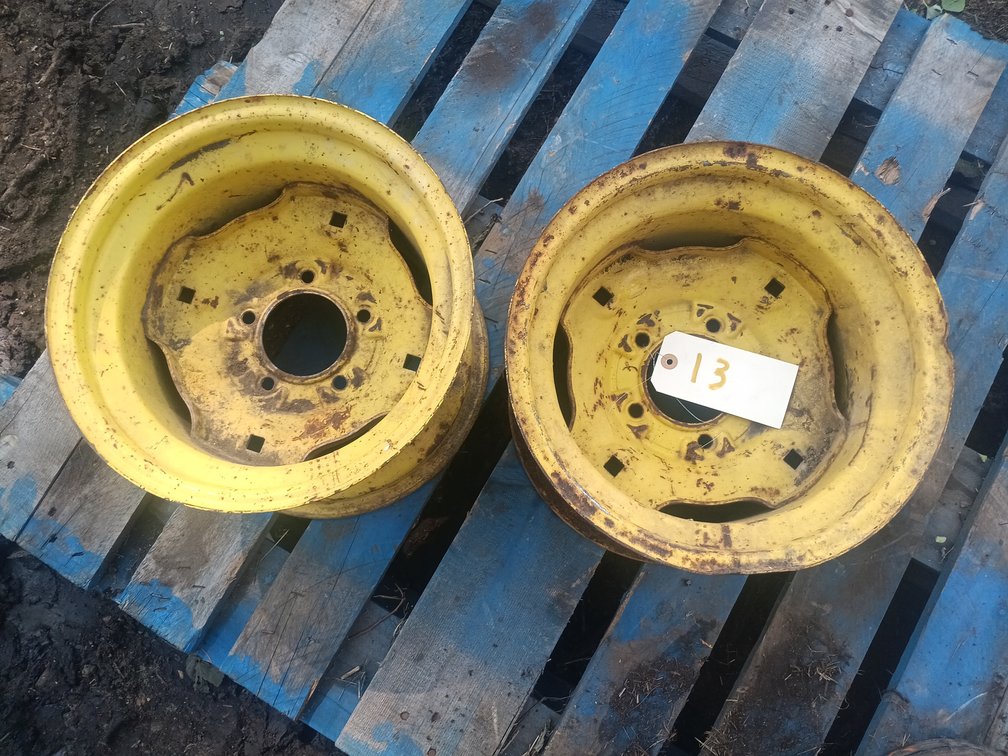 John deere rims fits 23x10.50x12 tires
