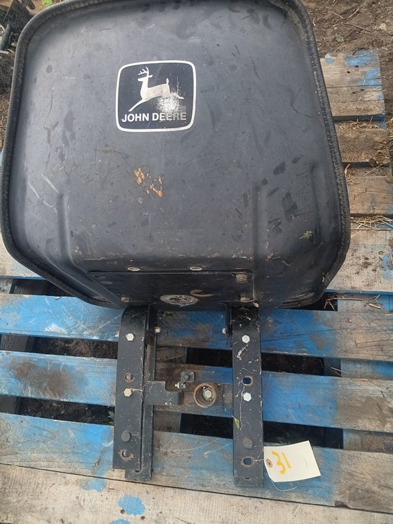 John Deere Seat with Deluxe Seat Base
