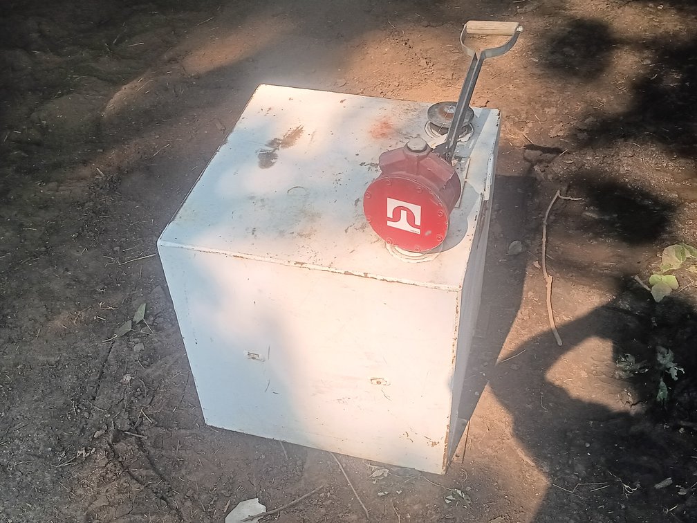 50 gallon transfer tank, was last used for gas