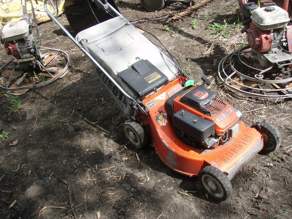 Kubota push mower
