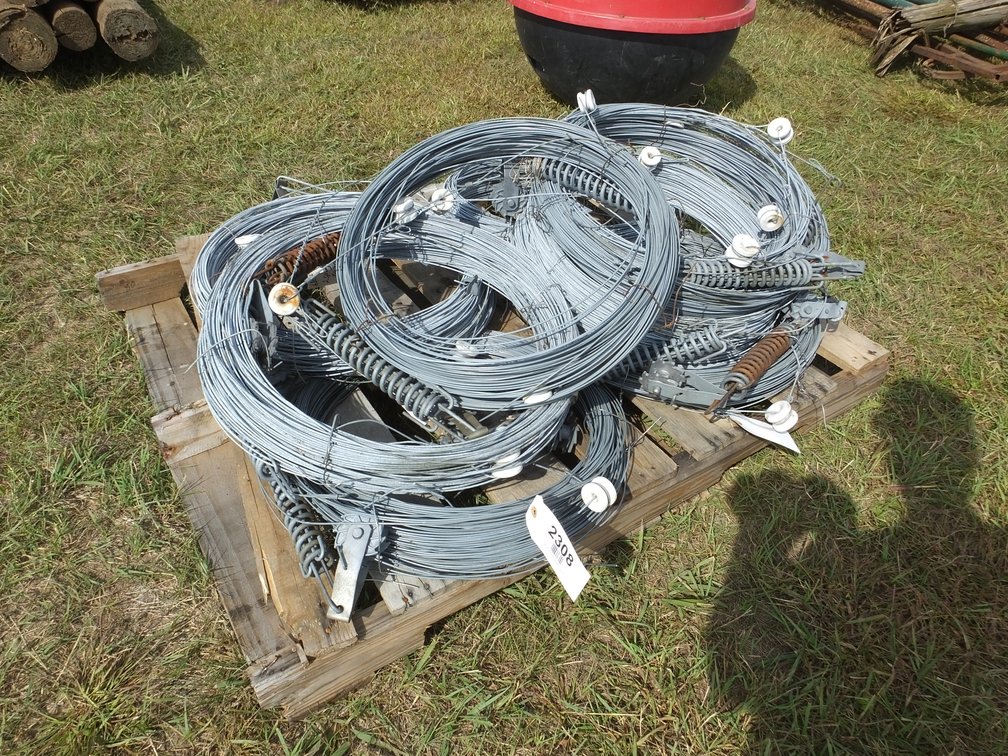 (8) rolls of High-Tensile wire