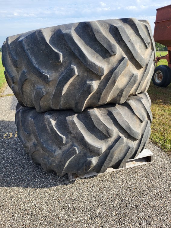 Pair of Goodyear Combine Tires