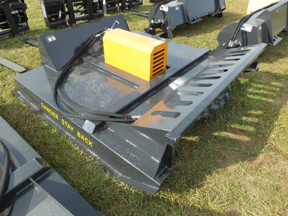 Wolverine BC-13-72W 72" Skid Steer Brush Cutter Mower With Hoses & Ends