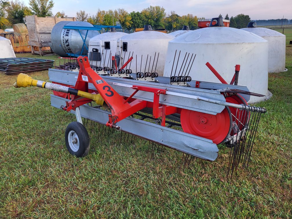2004 Da Ros hay rake, 540 pto, belt drive