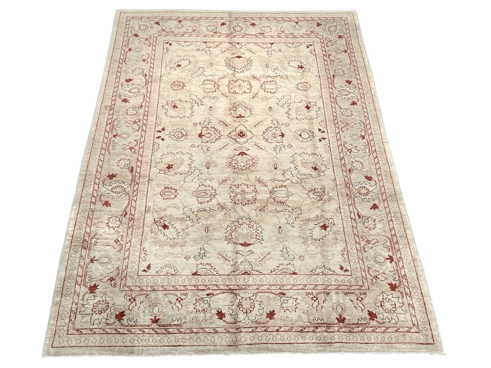 $7,974 Traditional Oushak Wool Hand-knotted Rug 6'6" x 9'7"