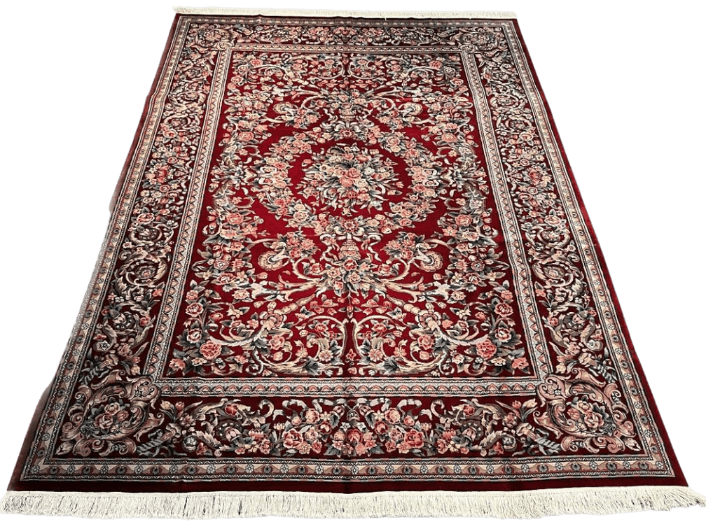 $9,105 Magnificent Persian Design Wool Handknotted Rug 9'11" x 13'8"