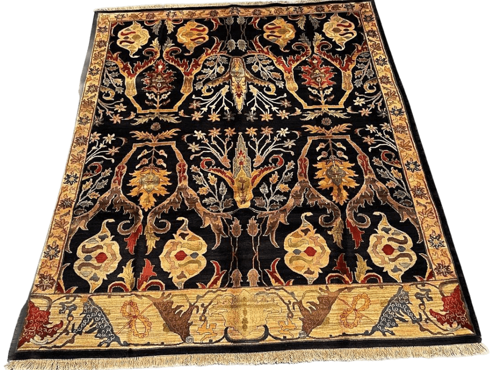 $4,990 Handmade Jaipur Wool Area Rug 7'11" x 9'10"