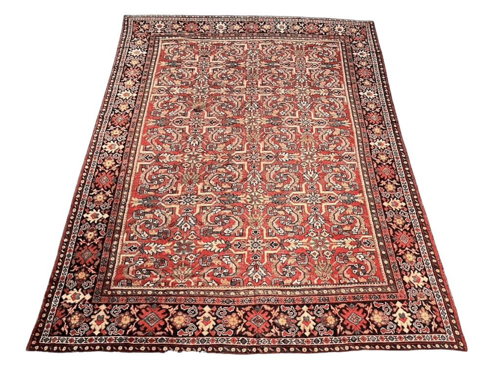 $14,730 Persian Mahal Wool Carpet, 9'4" x 12'4"