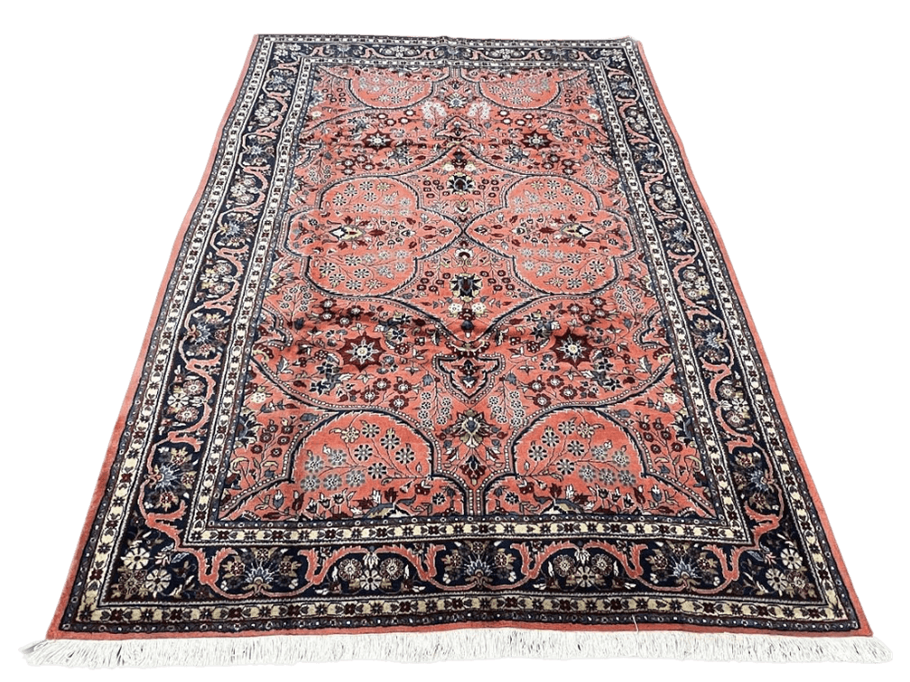 $4,470 Persian Mehraban Wool Area Rug 7'2" x 9'9"