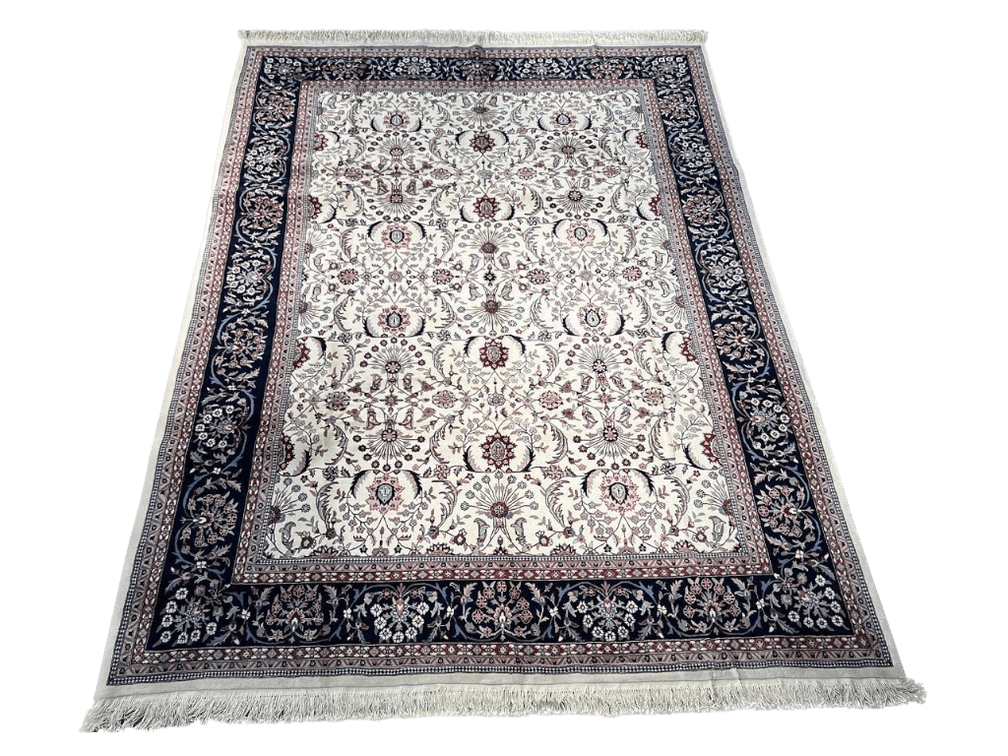 $6,220 Handmade Persian Design Wool Rug 9'0" x 12'0"