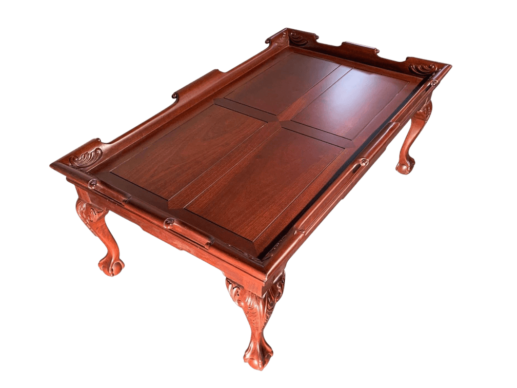 $1,750 Elegant Mahogany Coffee Table
