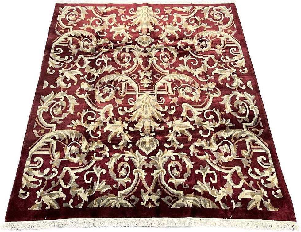 $5,935 — Tibetan Design Wool Area Rug 8'0" x 9'8"