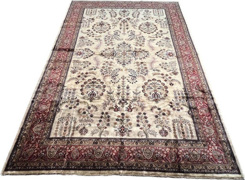 $19,620 — Magnificent Sarouk Design Wool Palace Rug 12'0" x 18'3"