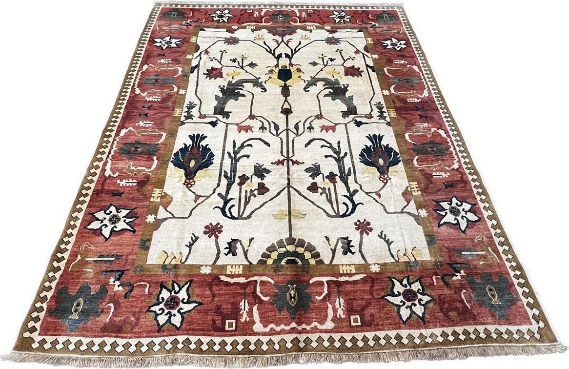 $11,975 Turkistan Design Hand-Knotted Wool Rug, 8'3" x 10'1"