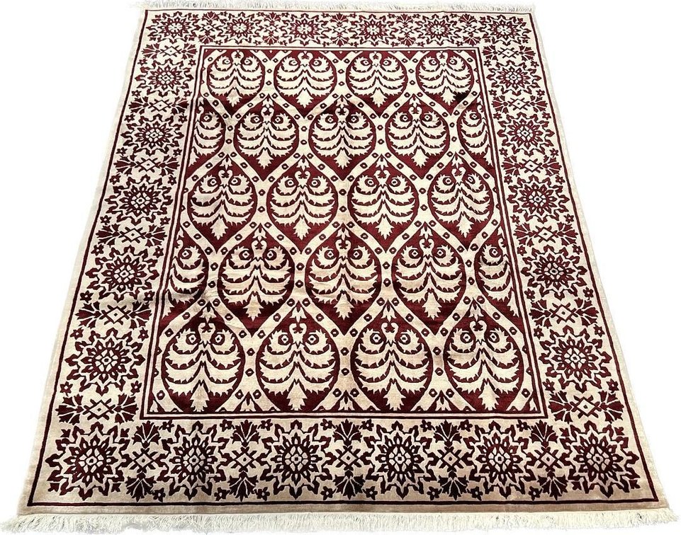 $5,465 Tibetan Design Hand-Knotted Wool Rug — 7'10" x 9'11"