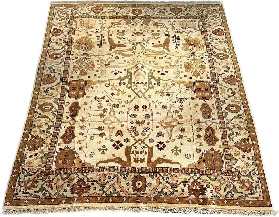 $3,785 Jaipur Design Hand-Knotted Wool Rug — 7'10" x 9'6"