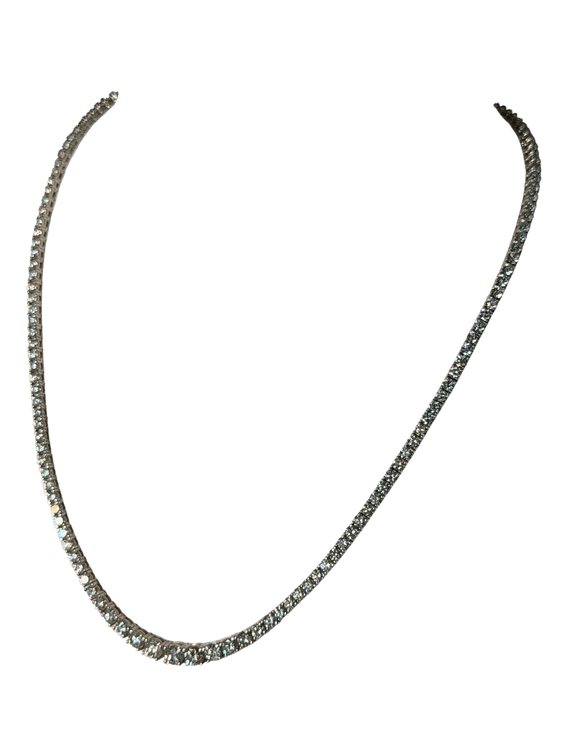 14.72 CT Graduated Diamond Necklace