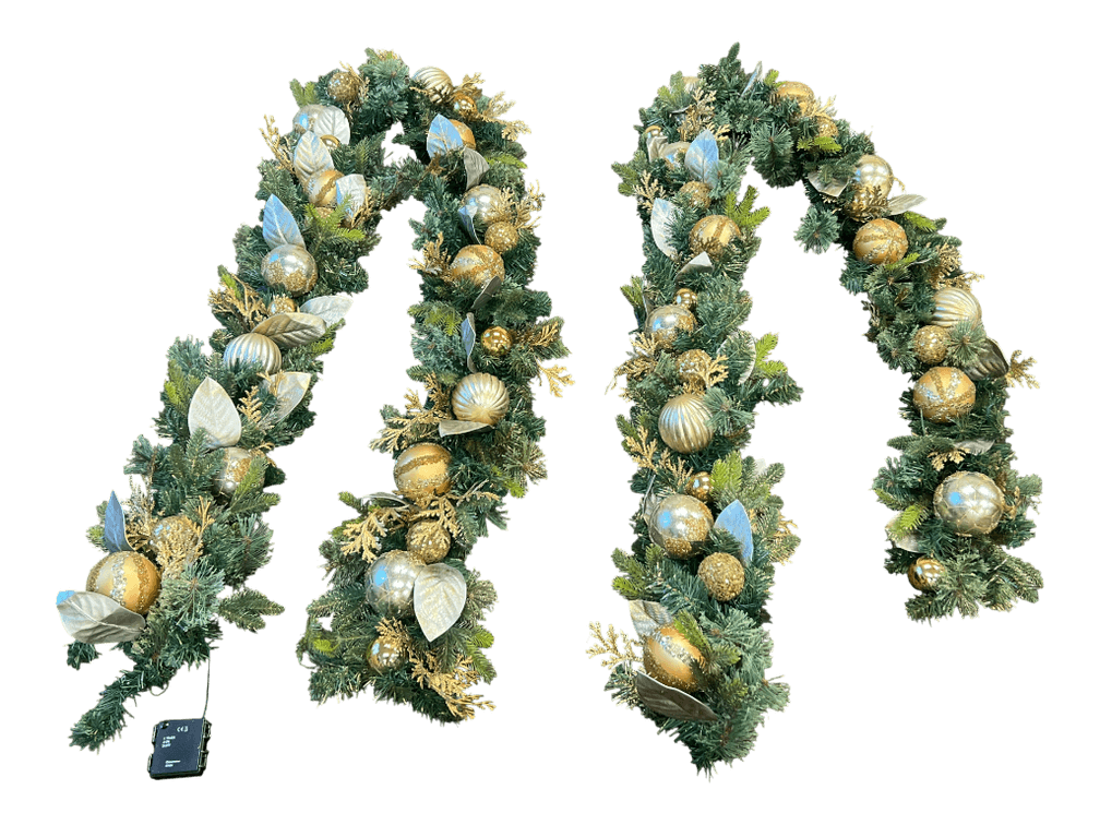 $500 Balsam Hill 10' Biltmore Legacy Decorative Christmas Garland