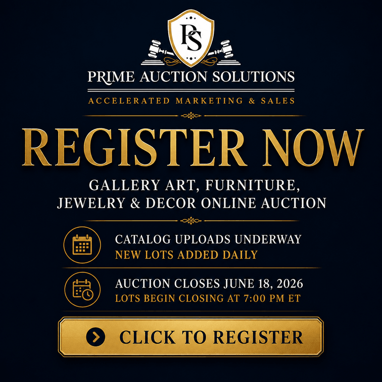 Image for Closed Art Gallery and Decor Online Auction