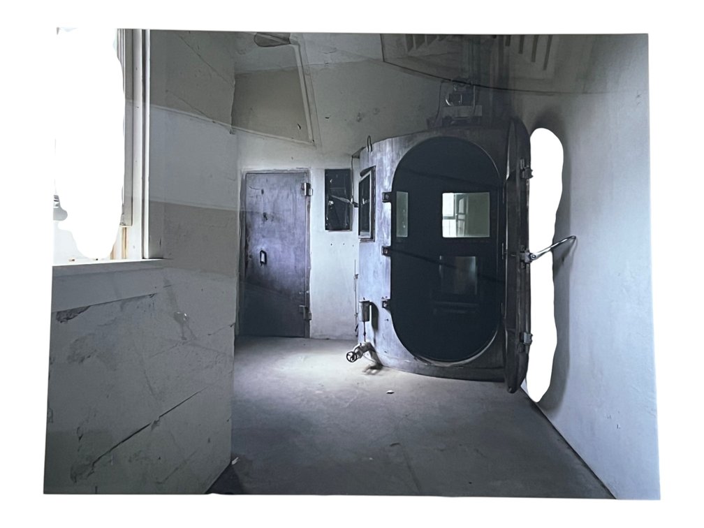 Photograph of Industrial Chamber Interior, 41 x 32”