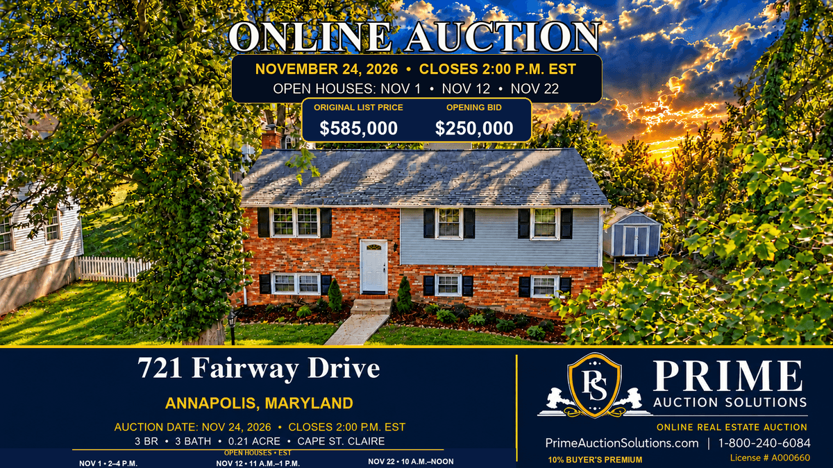 721 Fairway Drive, Annapolis, MD — Real Estate
