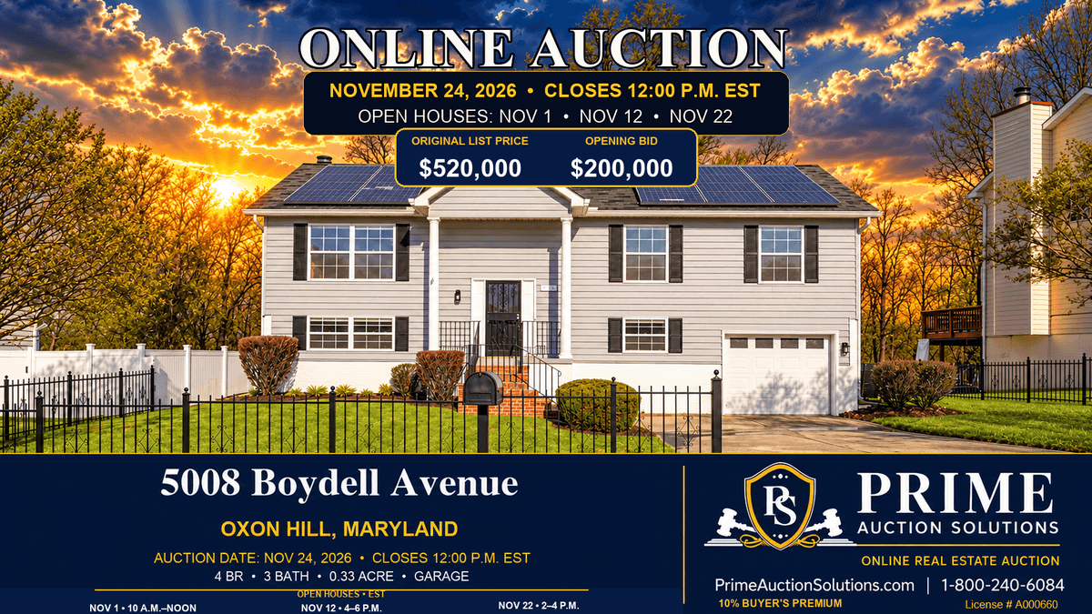 5008 Boydell Avenue, Oxon Hill, MD — Real Estate