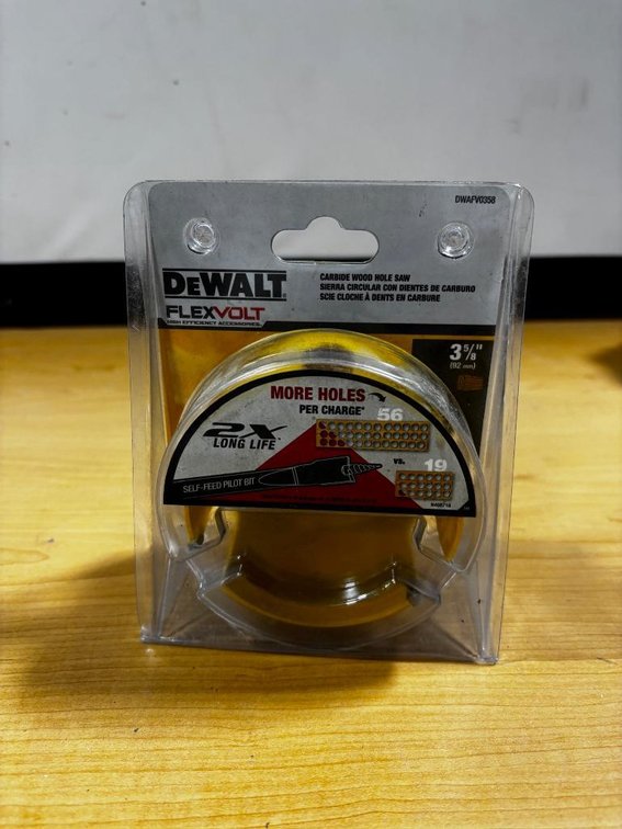 DeWalt Flexvolt Carbide Wood Hole Saw Blade