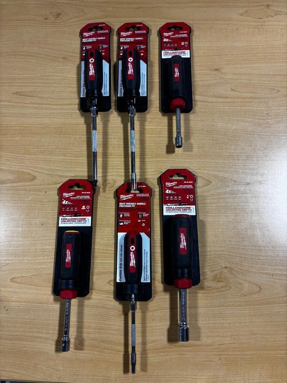 Lot of 6 Milwaukee Drivers