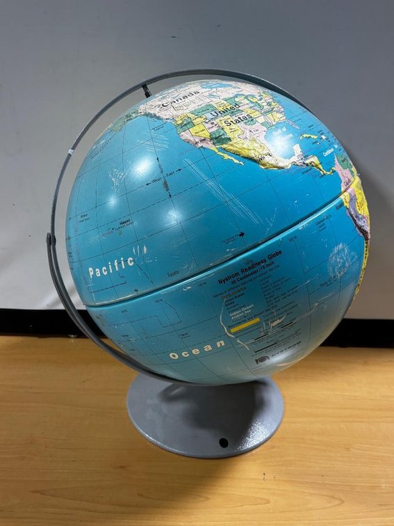 Nystrom World Globe