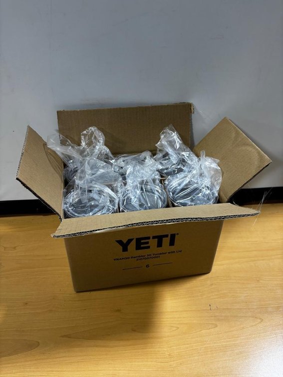 (6) YETI Rambler 30 oz Tumblers
