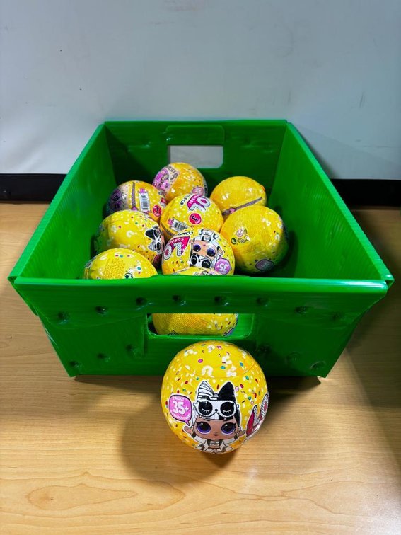 (10) LOL Surprise Confetti Pop Series Collectible Balls
