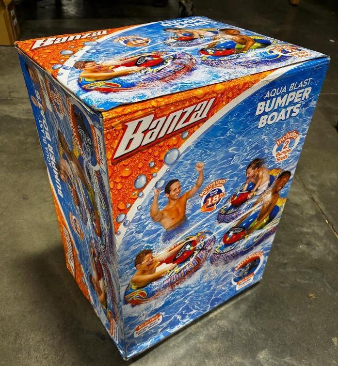 Banzai Aqua Blast Bumper Boats