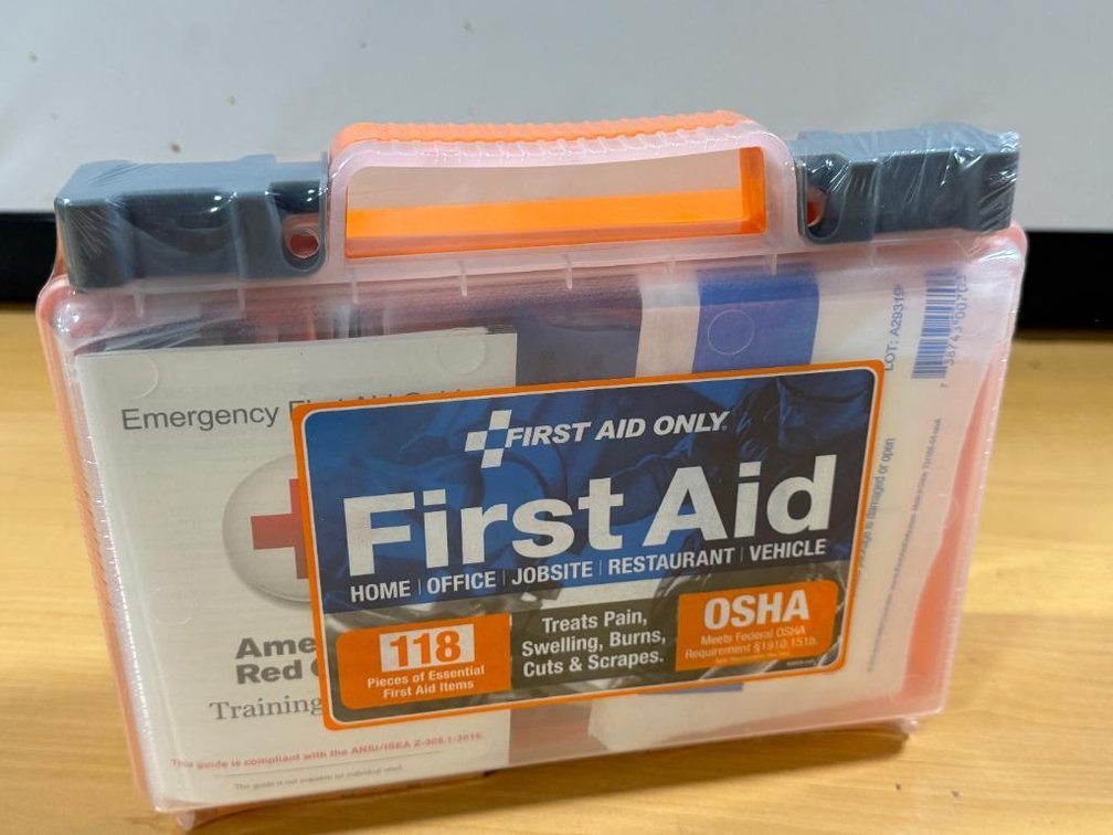 New, First Aid Only, 118 Piece First Aid Kit