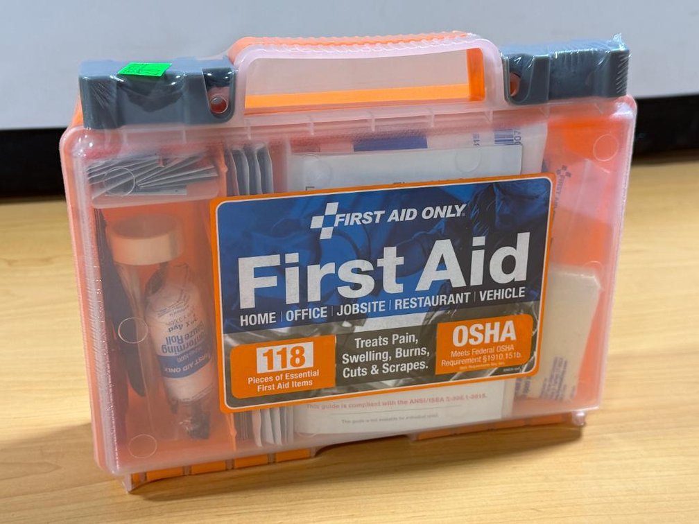 New, First Aid Only, 118 Piece First Aid Kit