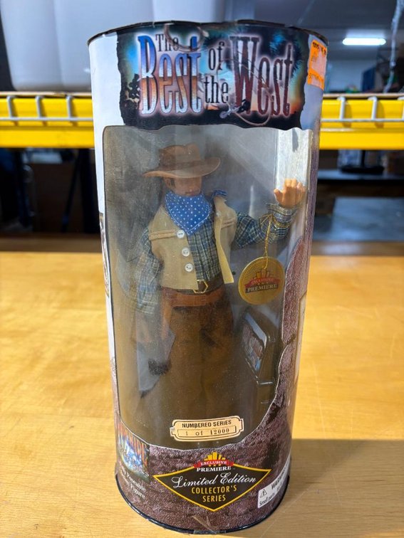 The Best of the West, Limited Edition Western Action Figure, New in Package