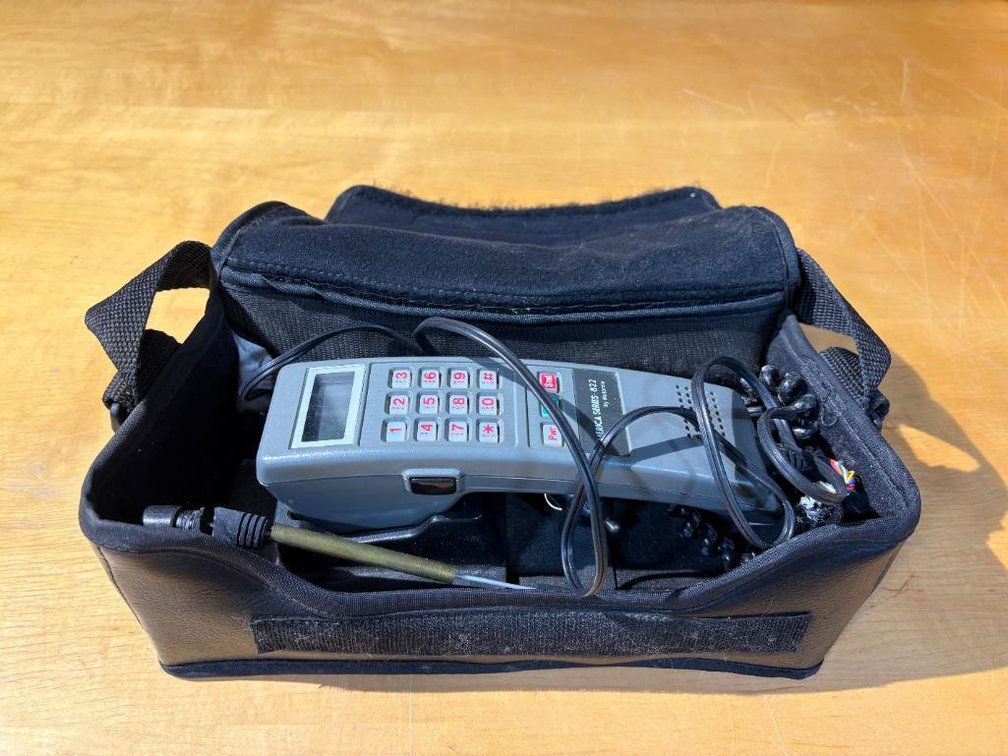 Vintage America Series 822 by Motorola Bag Phone, Bag Style Cell Phone, c. 1980's