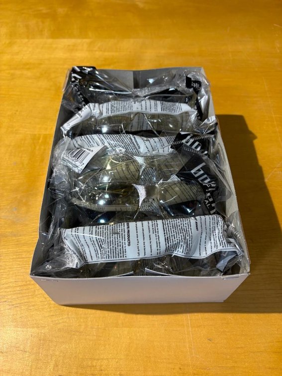 New Case of Tinted Safety Glasses or Sunglasses