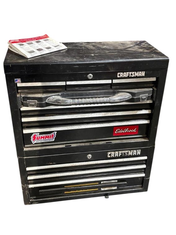 Craftsman 9-Drawer Tool Chest w/ Instructions and Keys