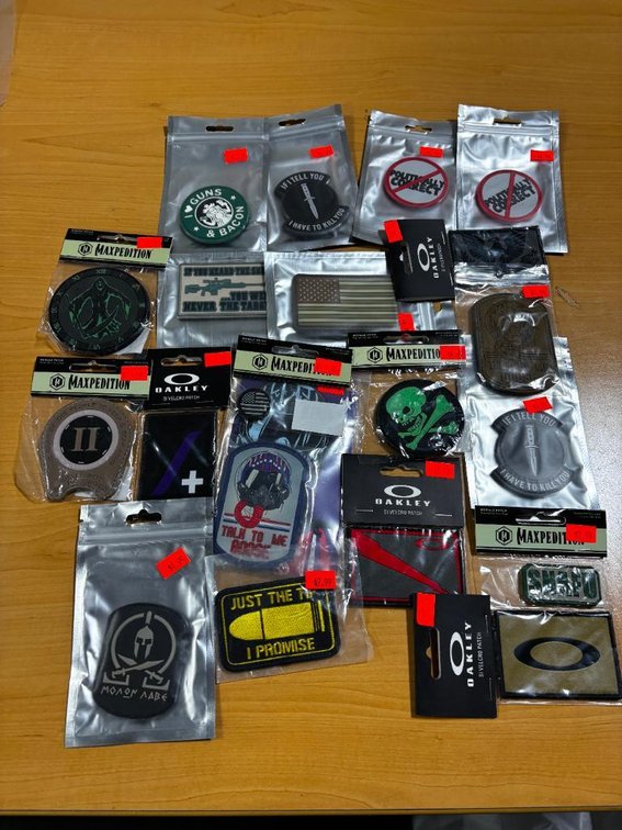 Lot of 20 Tactical and 2A Patches, All Brand New, Est. Retail Value $100.00