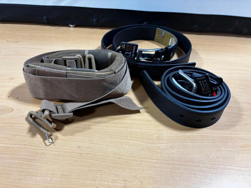 Lot of 3, New, Law Enforcement Tactical Gear Belts