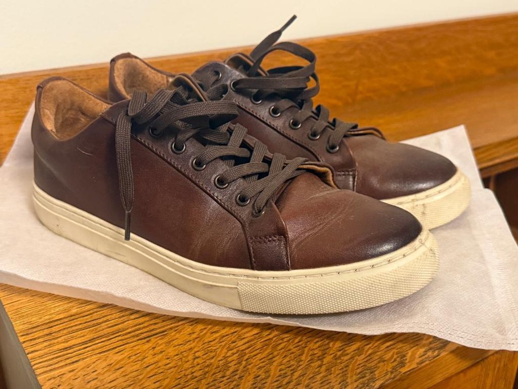 Thursday Boot Company, Premier Low Top Handmade Dress Sneakers, NYC, USA Size 10 M.
