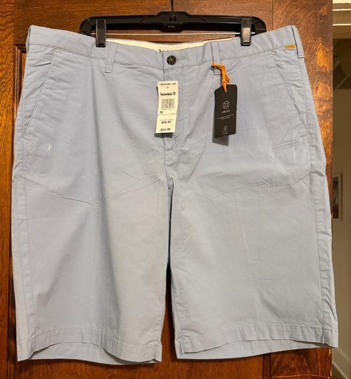 New, Timberland Relaxed Fit Size 38W Chino Shorts, New w/ Tags