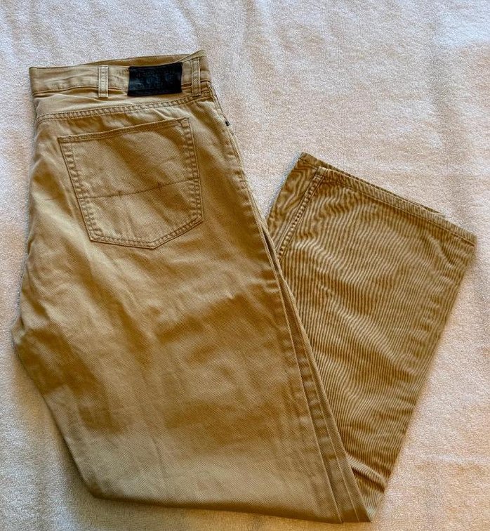 Polo Ralph Lauren 650 Straight Fit Cotton Twill 5-Pocket Pants, Size 38-30, Embroidered Pony