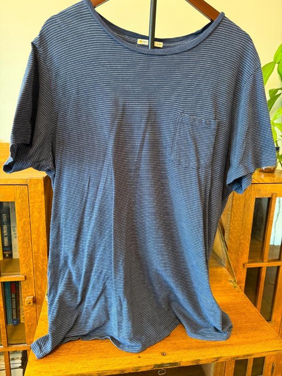 Marine Layer Size: Larger (Large/XL) Pocket T-Shirt, Made in California, Worlds Most Comfortable T-Shirt