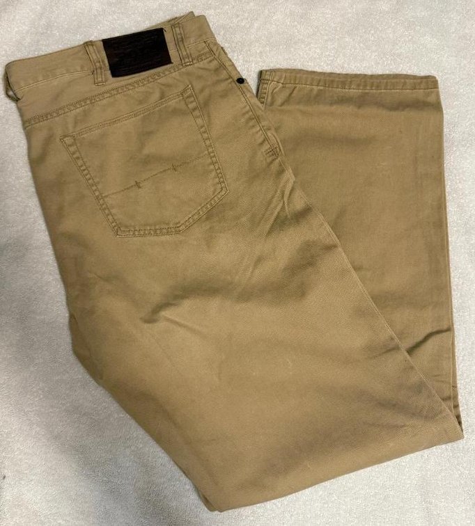 Polo Ralph Lauren 650 Straight Fit Cotton Twill 5-Pocket Pants, Size 40-32, Embroidered Pony