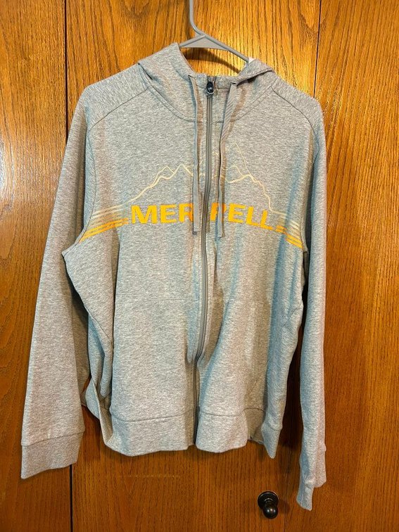 Merrell Sweatshirt, Size XL,  81% Cotton, 19% Polyester, VG Cond.