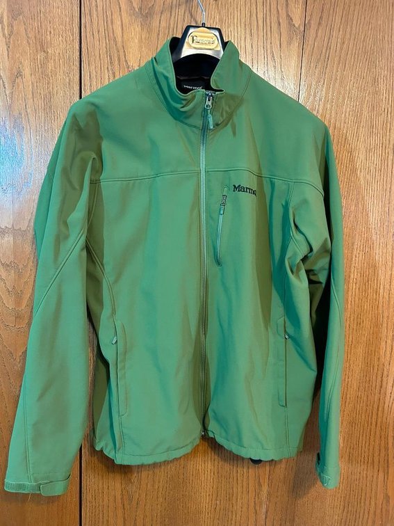 Marmot Jacket, Size 2XL, Shell 88% Nylon 12% Elastane, Liner 100% Polyester, Good Cond.