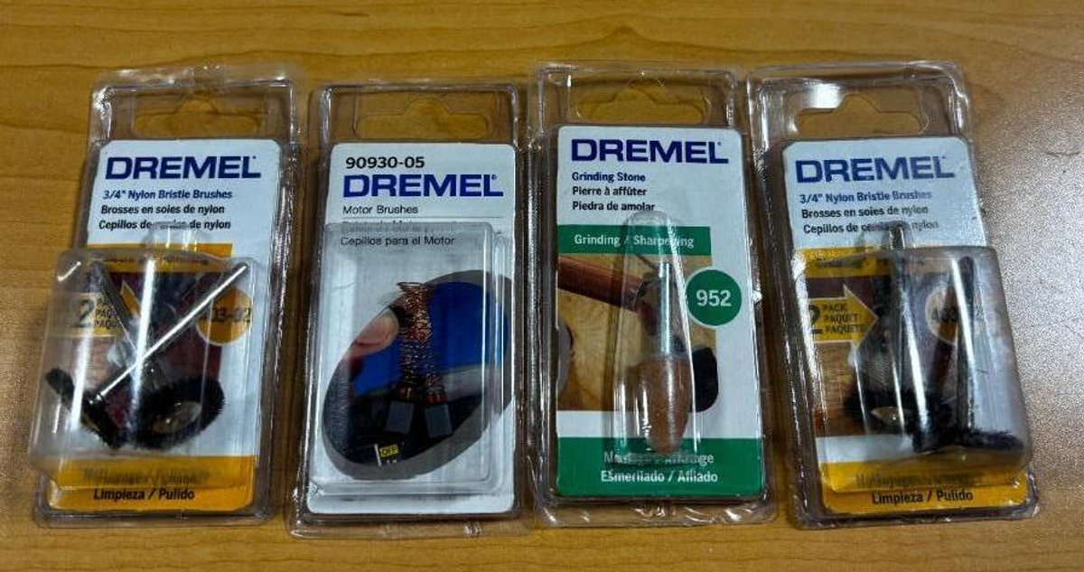 Lot of 4 New Dremel Attachments