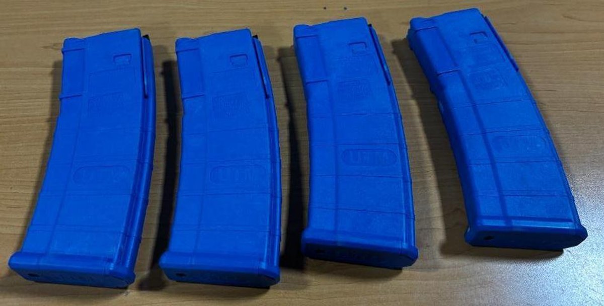 Lot of 4, UTM Training M16/M4 Magazines